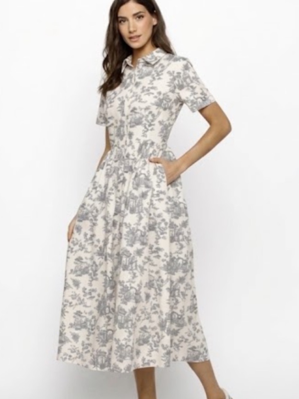 Storia Toile Midi Dress
